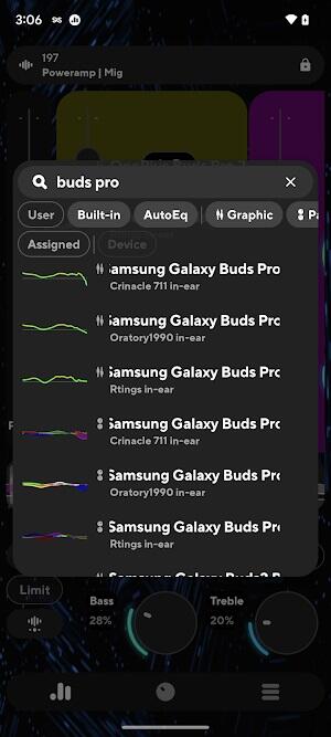 Poweramp Equalizer スクリーンショット 2