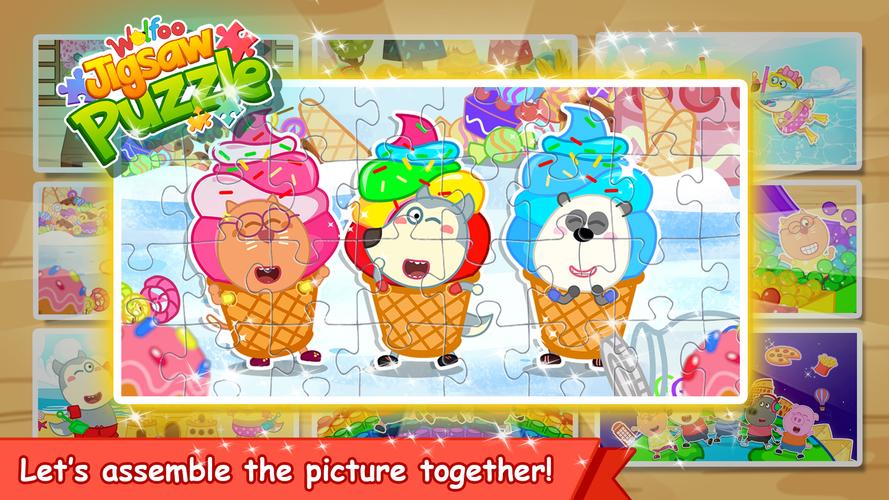 Wolfoo Jigsaw Puzzle应用截图第3张