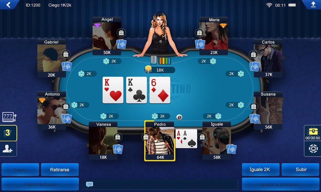 Poker Latino HD スクリーンショット 3