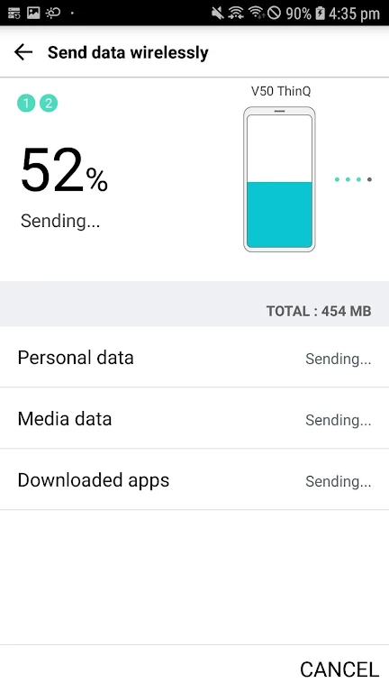 LG Mobile Switch (will closed) Capture d'écran 1