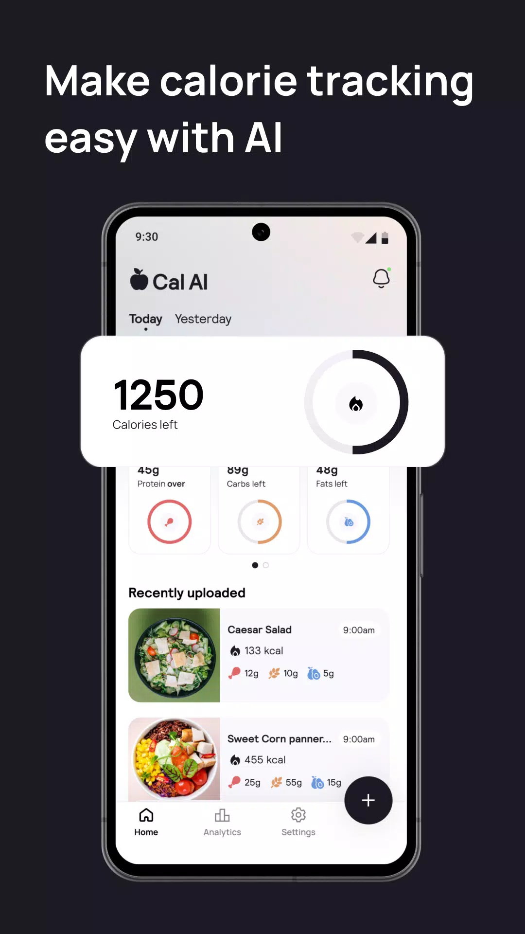 Cal AI Ảnh chụp màn hình 1