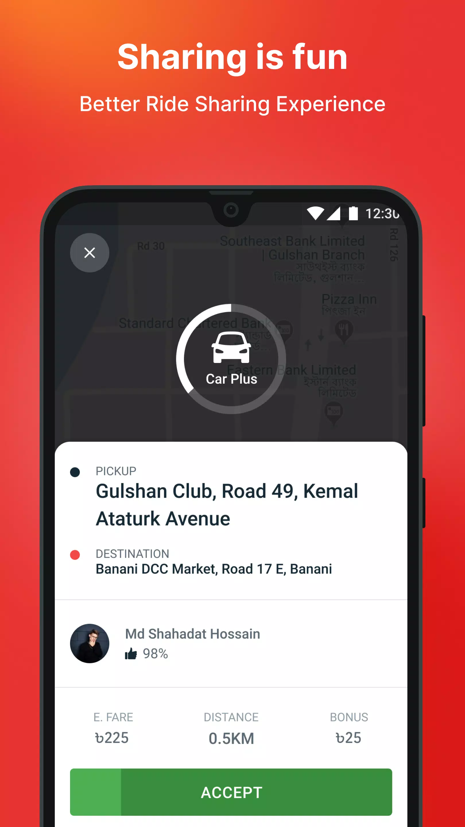Pathao Drive Zrzut ekranu 1