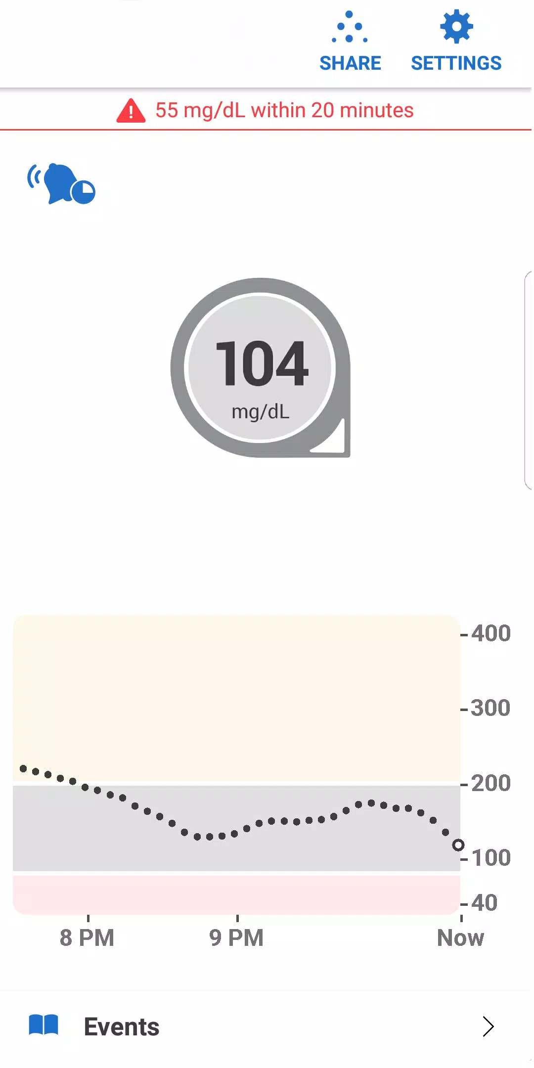 Dexcom G6 Ảnh chụp màn hình 3