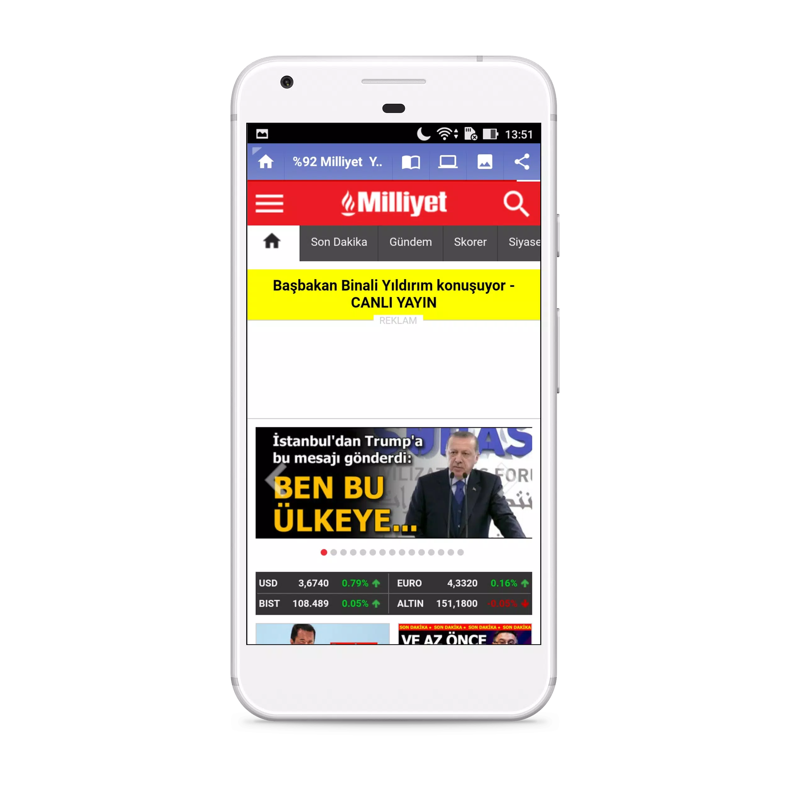 Newspapers Smart Browser ဖန်သားပြင်ဓာတ်ပုံ 2