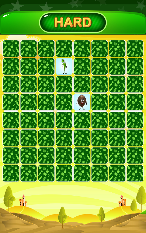 Vegetable Memory Match Game スクリーンショット 2