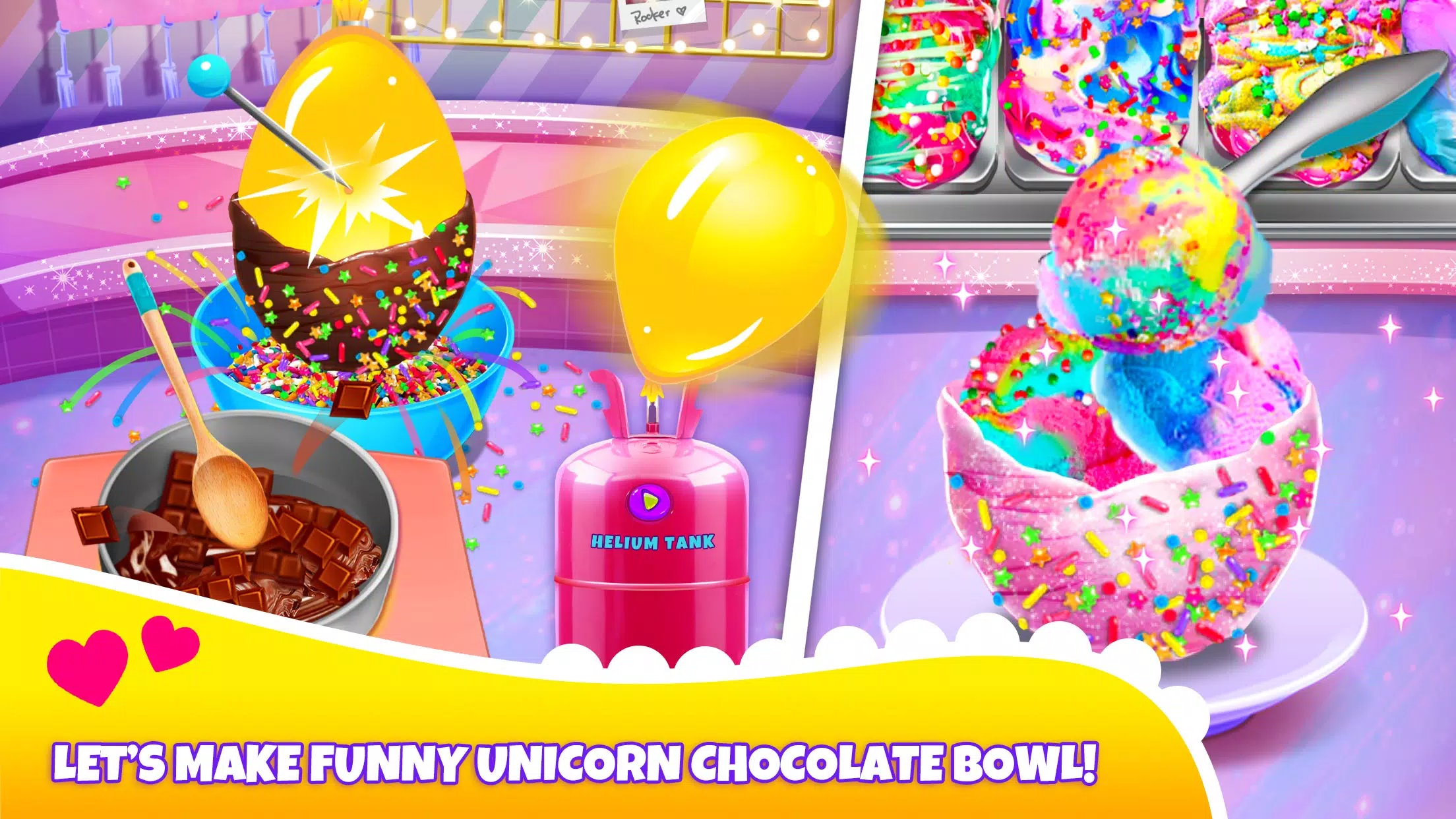 Girl Games: Unicorn Cooking應用截圖第4張