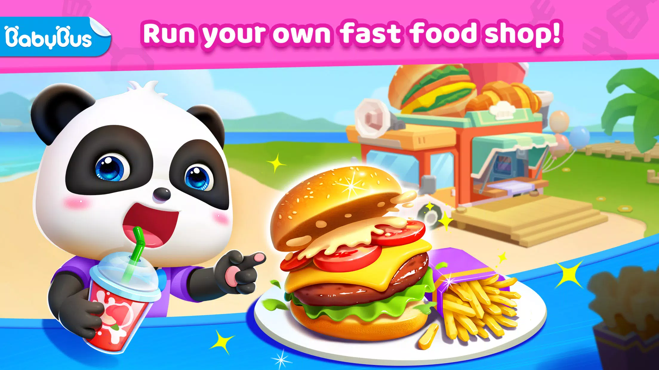 Little Panda’s Fast Food Cook應用截圖第1張