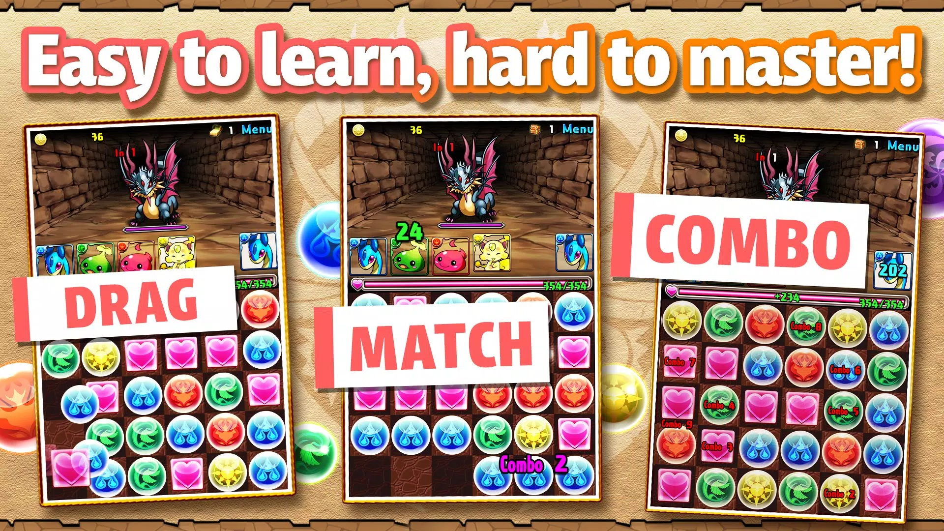 Puzzle & Dragons應用截圖第2張