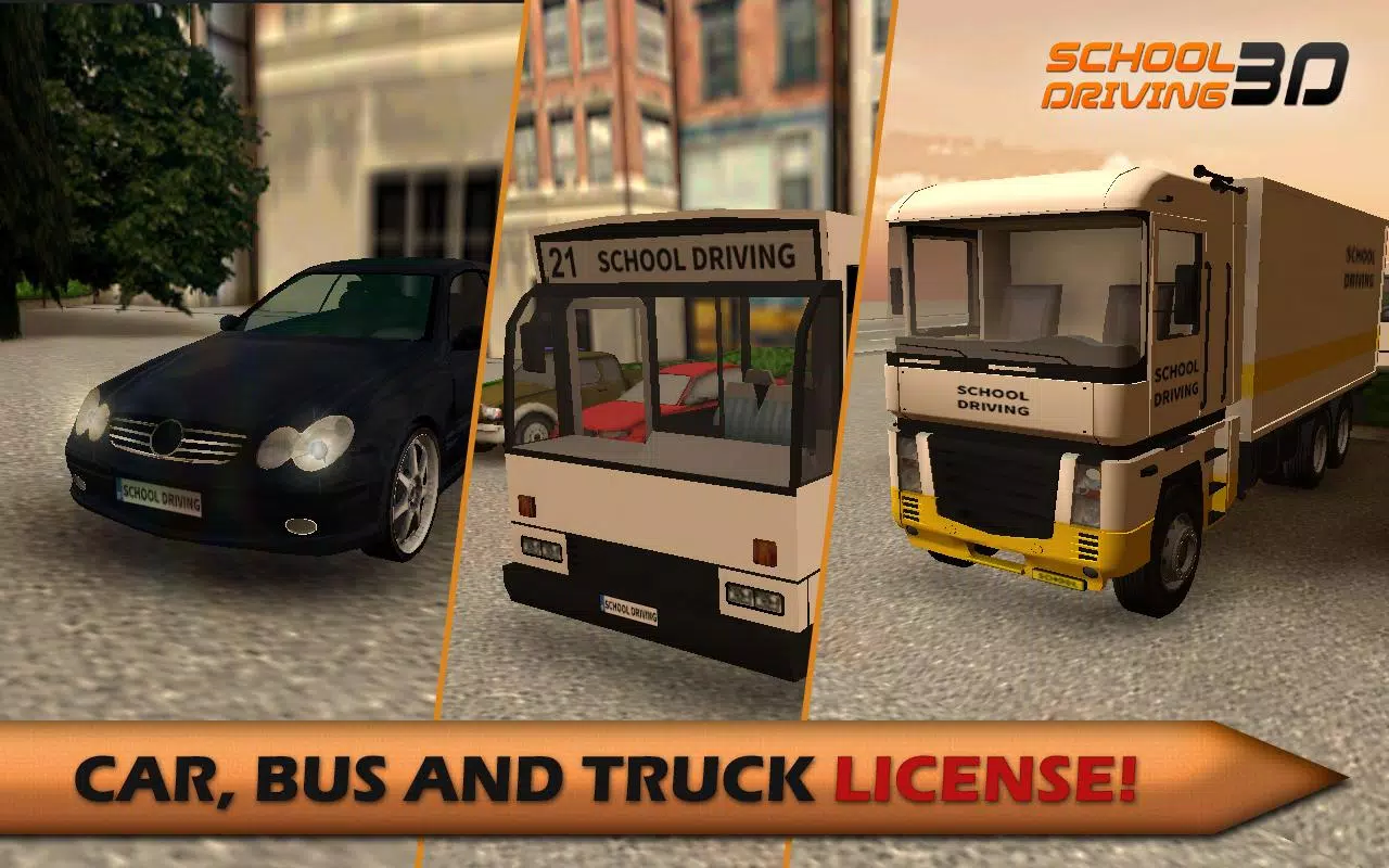 School Driving 3D Tangkapan skrin 3