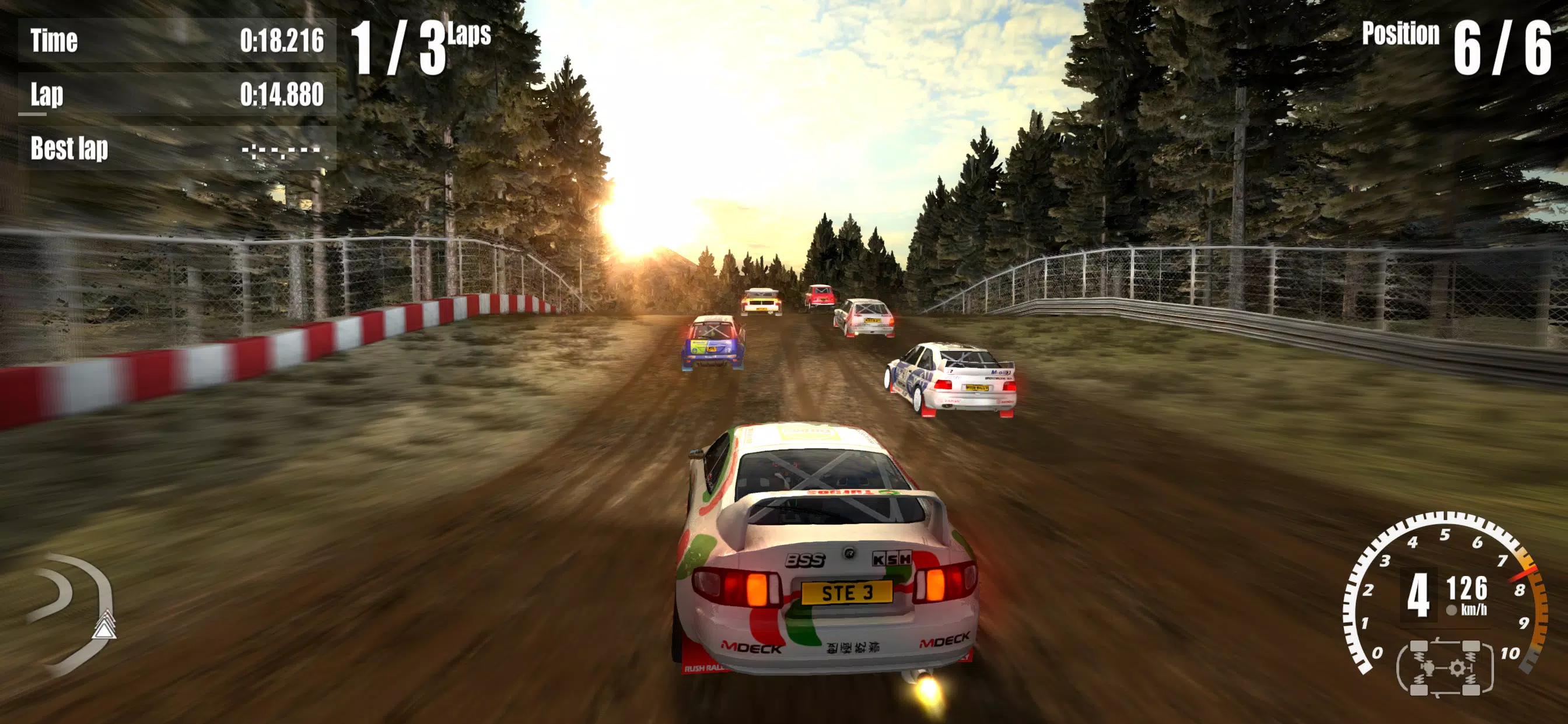 Rush Rally 3 Demo Captura de tela 4