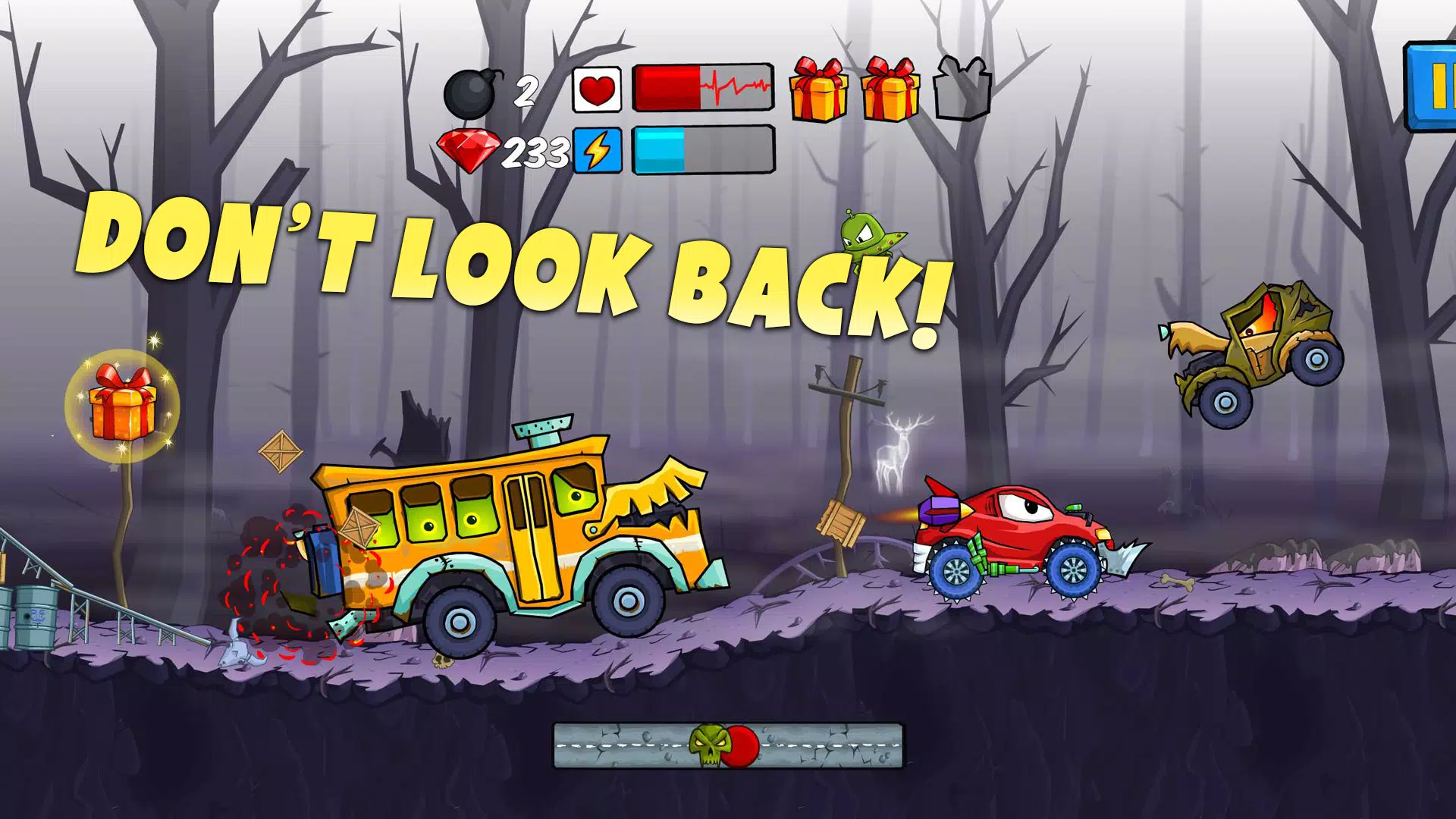 Car Eats Car - Apocalypse Race Screenshot 2