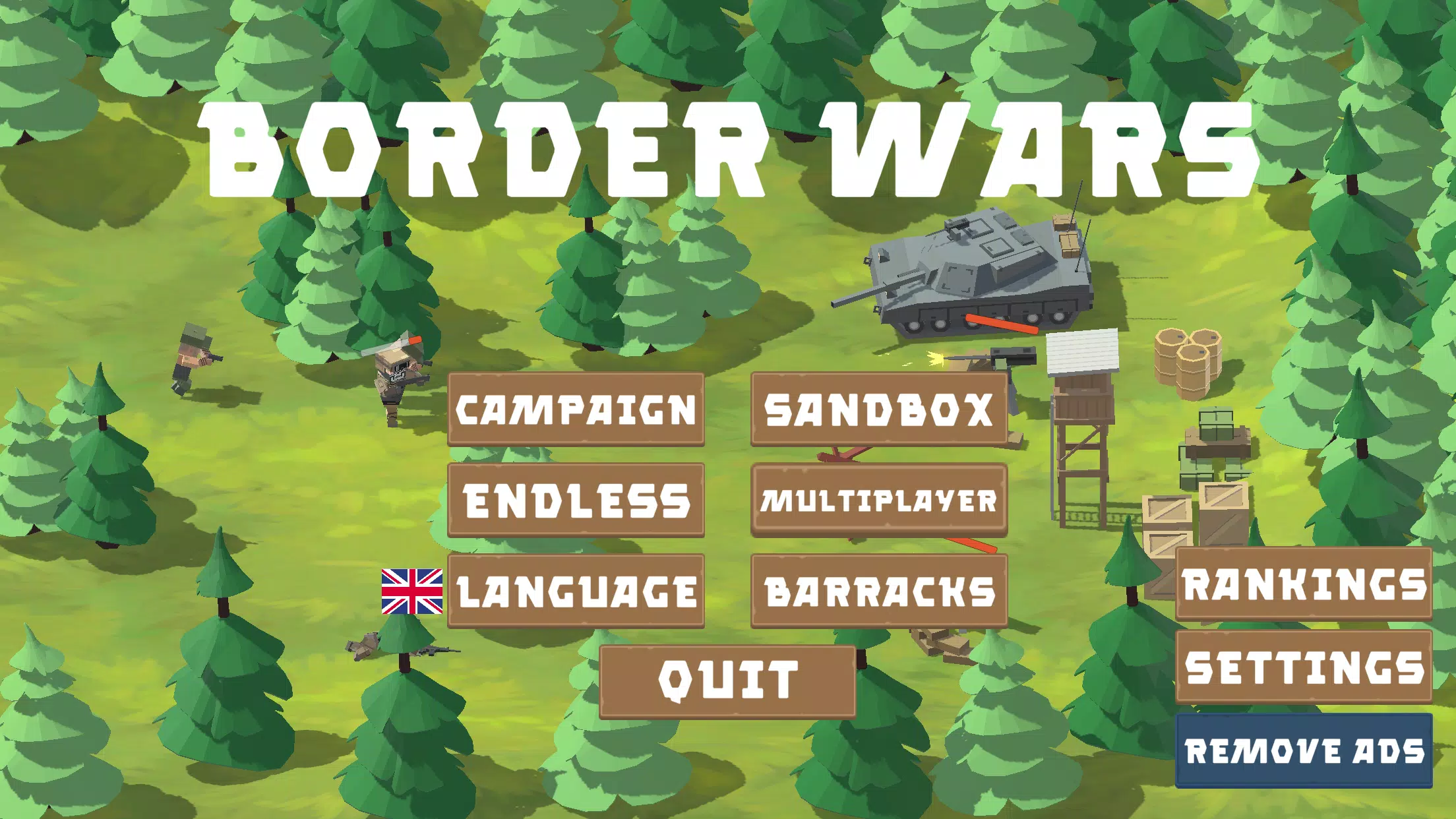 Border Wars Captura de pantalla 1