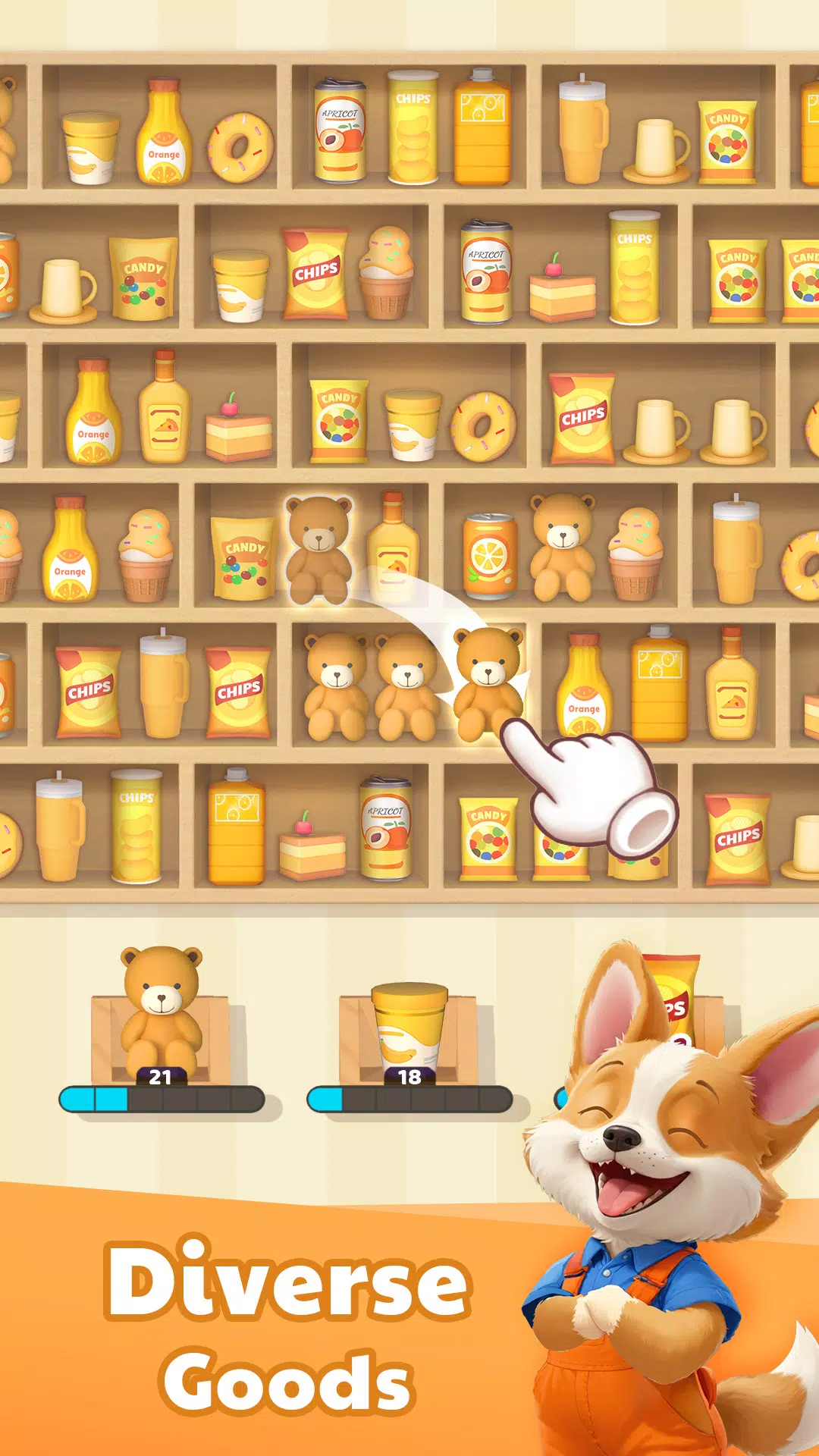 3D Goods Store: Sorting Games Screenshot 2