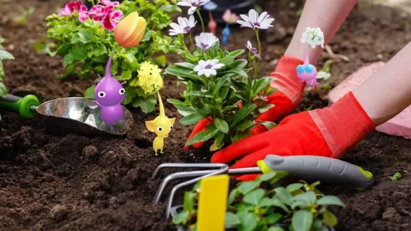 Pikmin Bloom的地球日活動：一場花派對步行