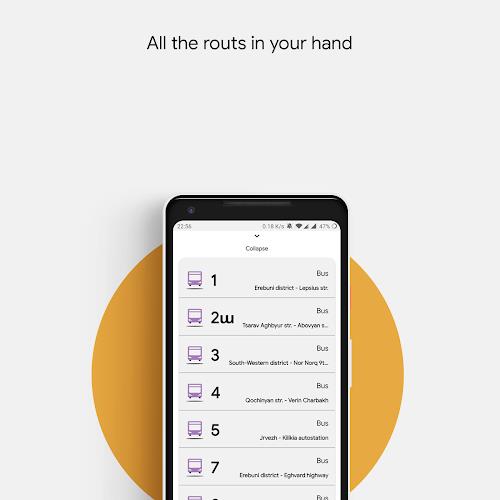 A2B. Yerevan Public Transport应用截图第2张