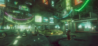 VR Cyberpunk City Screenshot 4