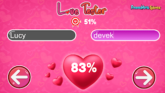 Love Tester Captura de tela 4