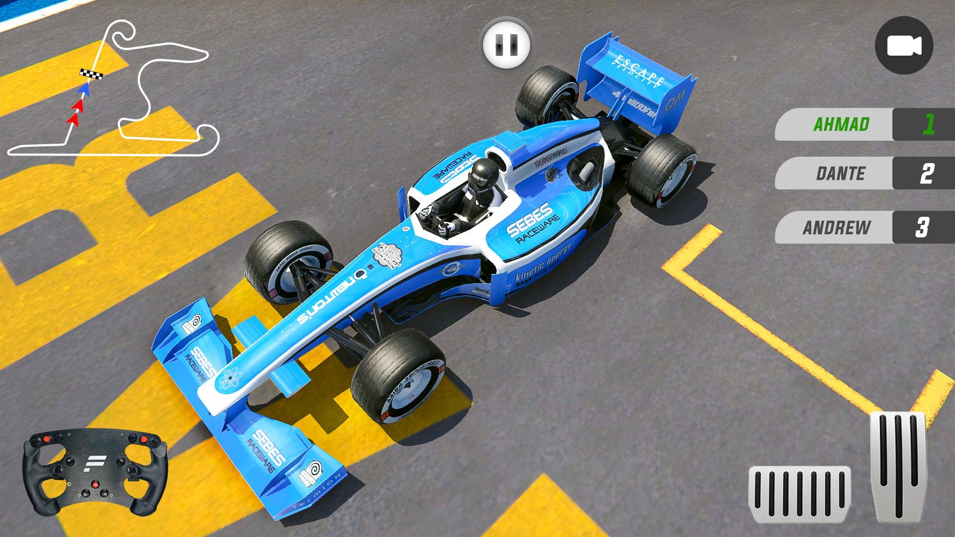 Schermata Car Racing Game : Real Formula Racing Adventure 1