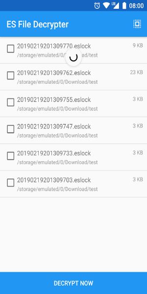 Schermata ES File Decrypter 1