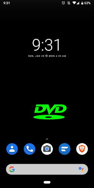 Bouncing DVD Screensaver Live 스크린샷 1