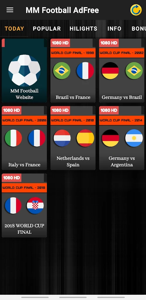 MM Football Blue Screenshot 3