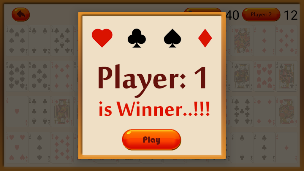 Playing Cards Matching Game - Memory booster game स्क्रीनशॉट 4
