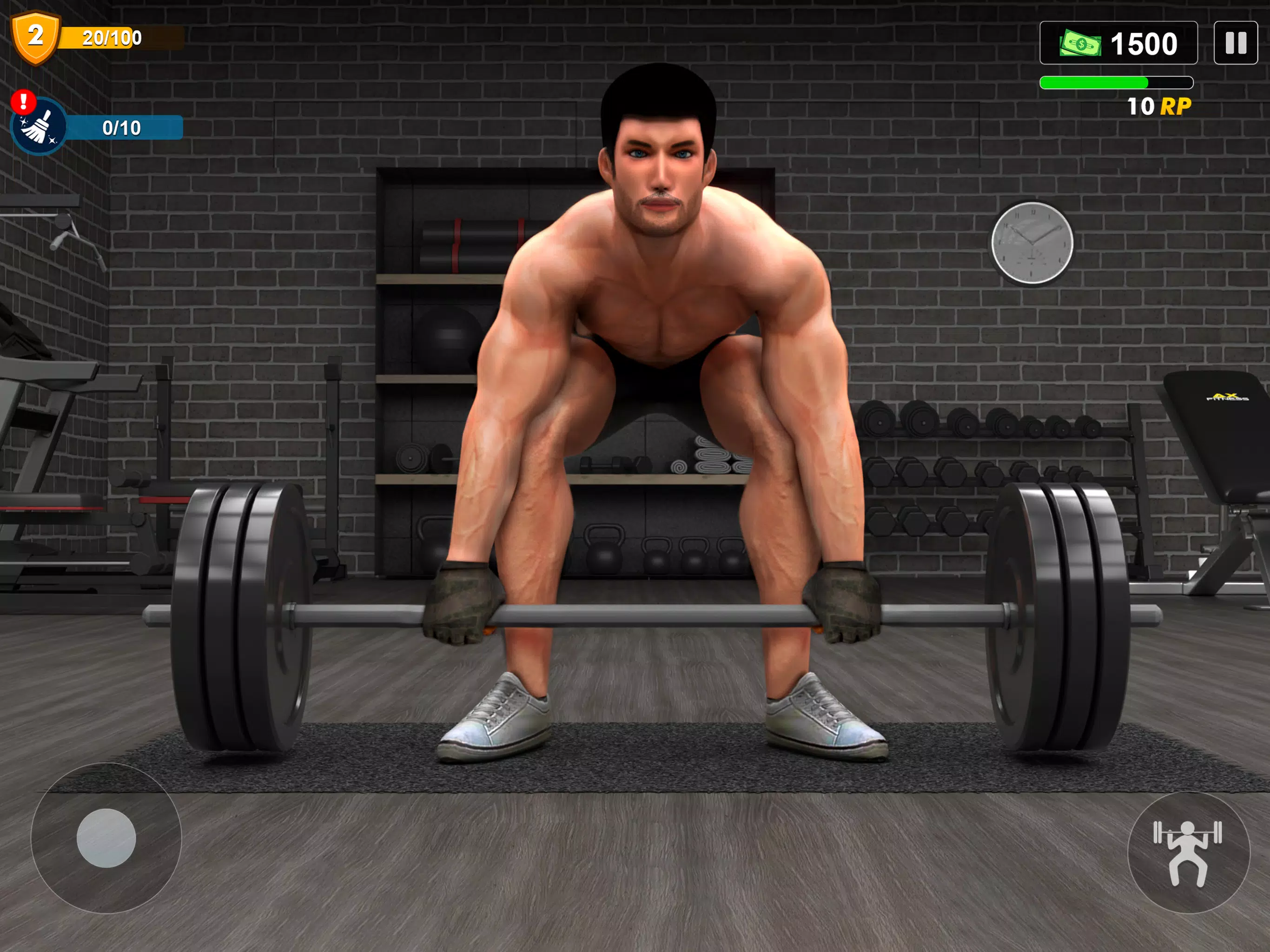 Workout Gym Simulator Game 24 Captura de pantalla 4