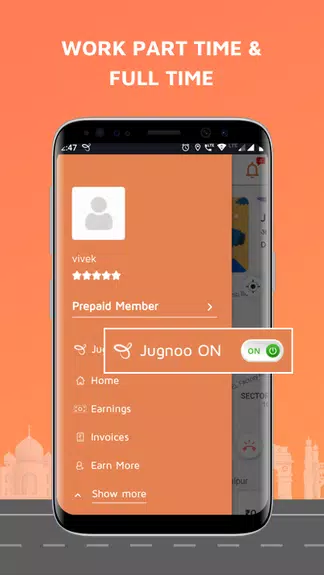 Jugnoo Drivers Schermafbeelding 1