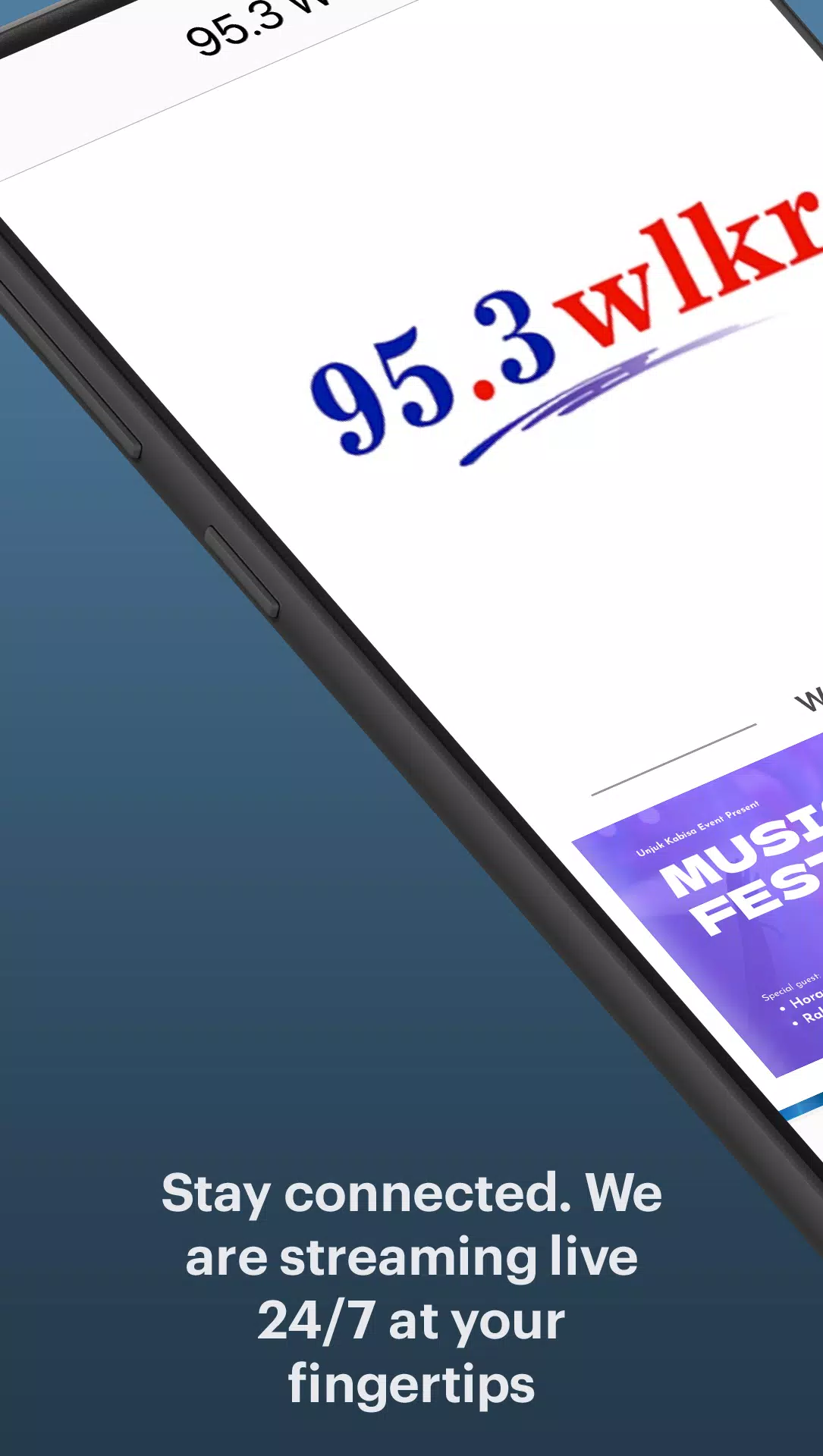 95.3 WLKR Captura de tela 1
