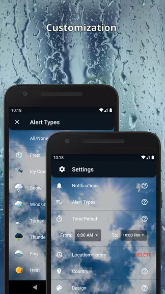 Meteo! - Severe Weather Alerts Schermafbeelding 3