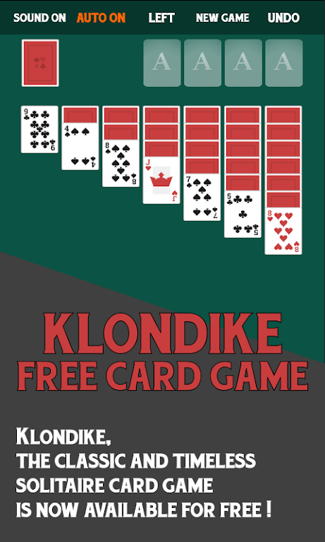 Klondike Free Card Game স্ক্রিনশট 1