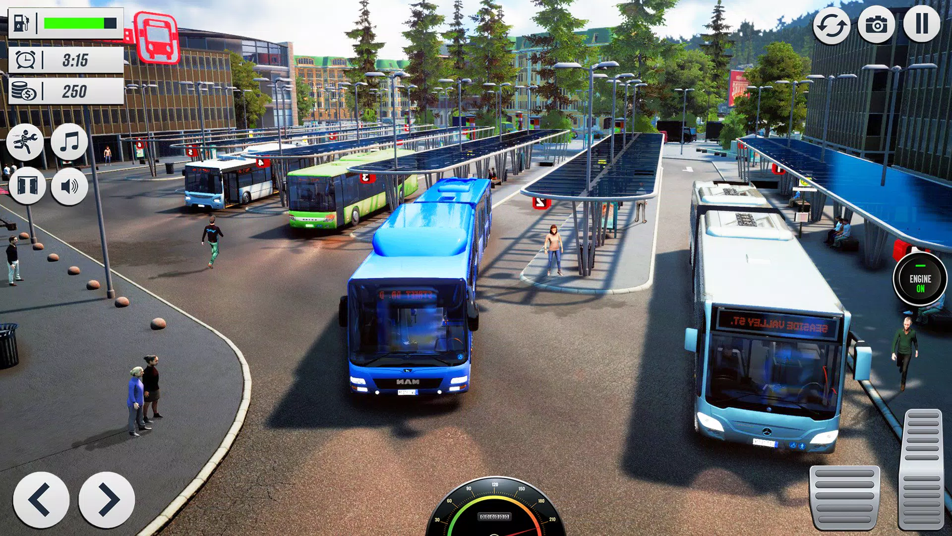 Highway Bus Driving Simulator Screenshot 2