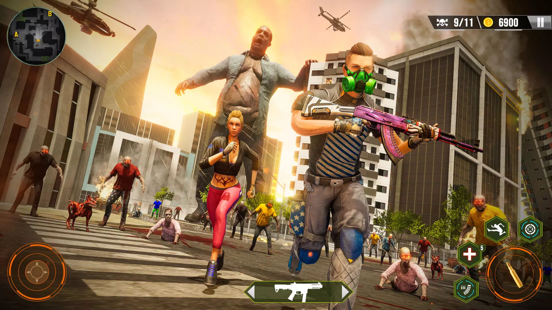 Dead Zombie Gun Shooter Games Screenshot 1