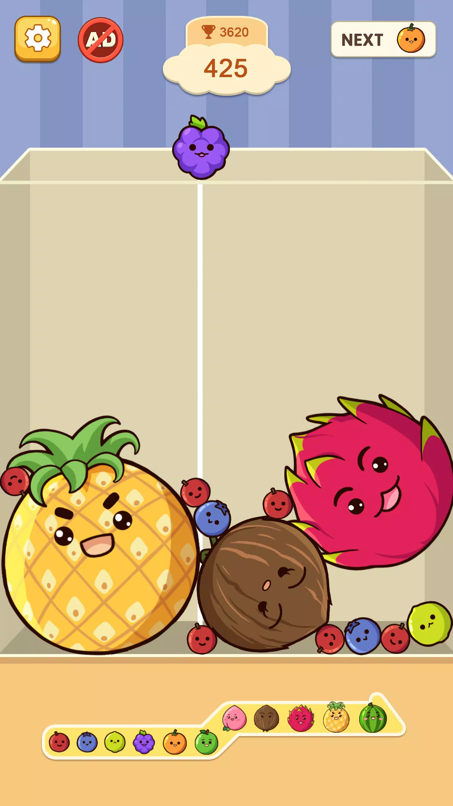 Fruit Merge: Juicy Drop Game Screenshot 2