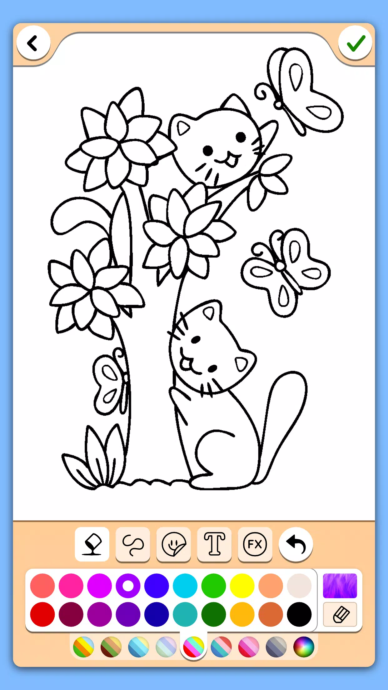 Coloring for girls and women ဖန်သားပြင်ဓာတ်ပုံ 3