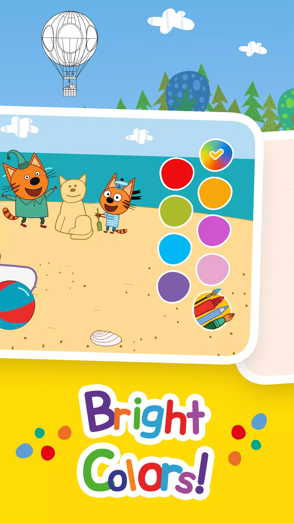 Kid-E-Cats: Draw & Color Games Screenshot 3