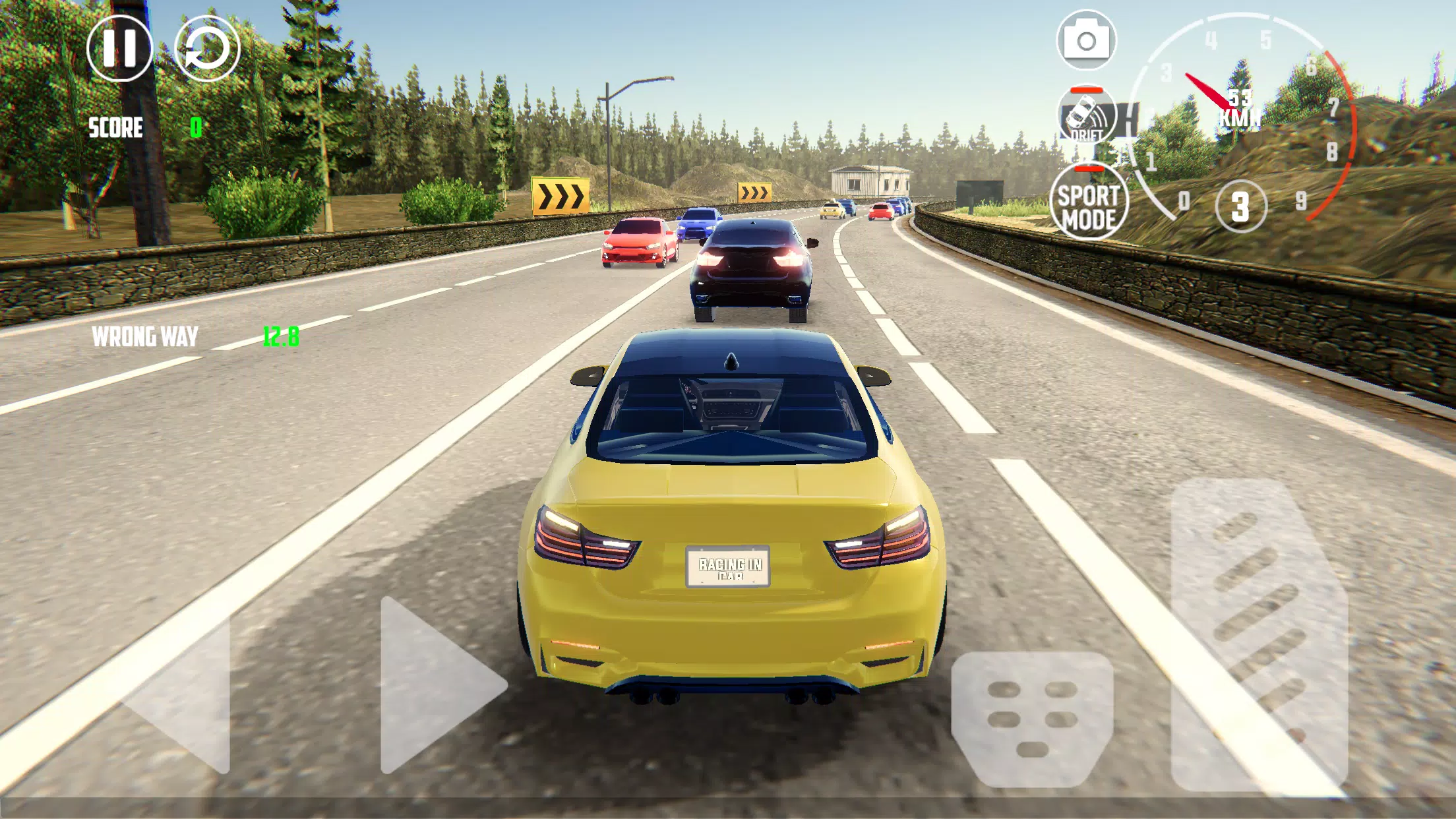 Racing in Car Driving Games 24 Скриншот 3