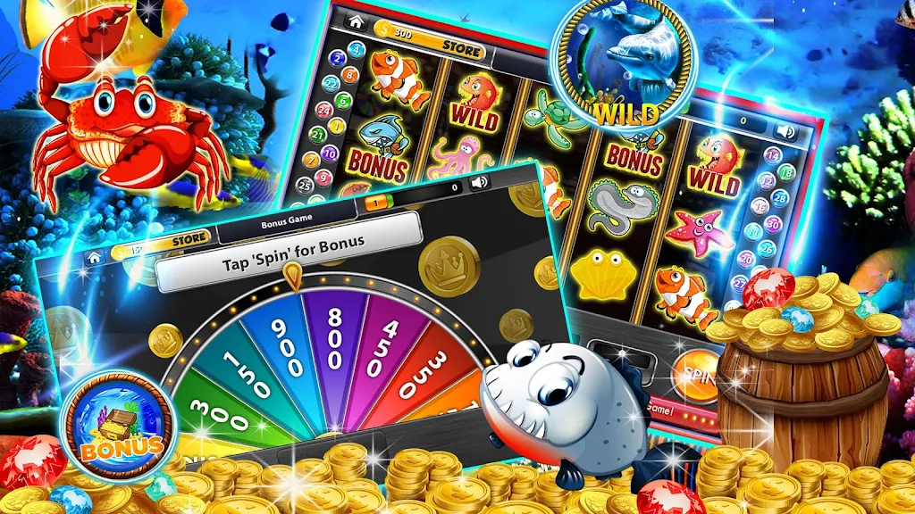 Schermata Dolphin Slots: Big fortune 2