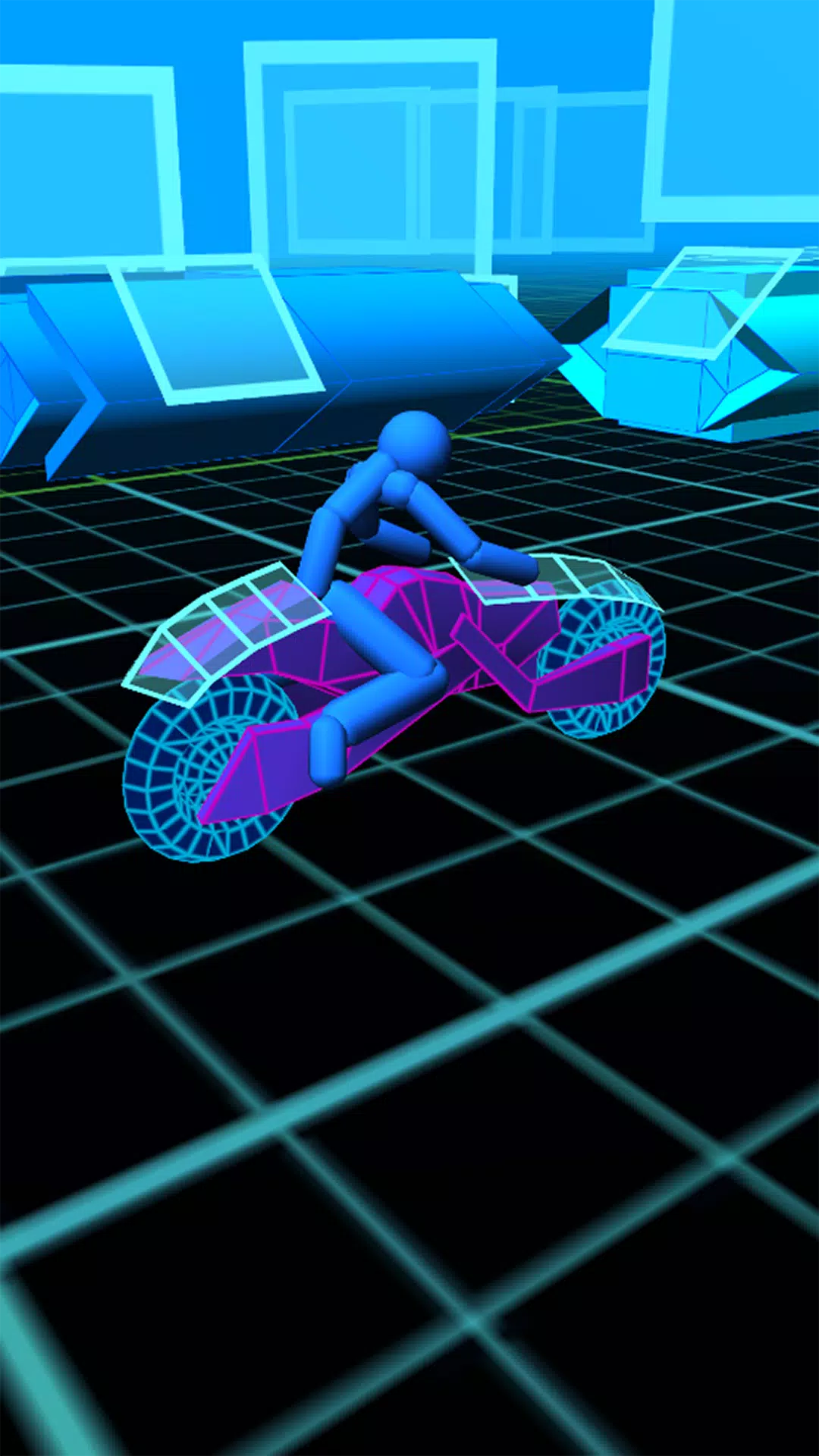 Stickman Neon Motorcycle Race Ảnh chụp màn hình 3