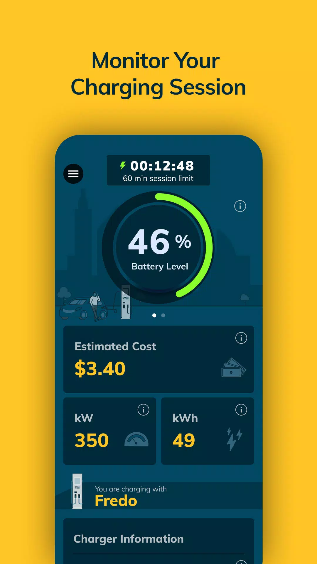 EVgo - Fast EV Charging Screenshot 2