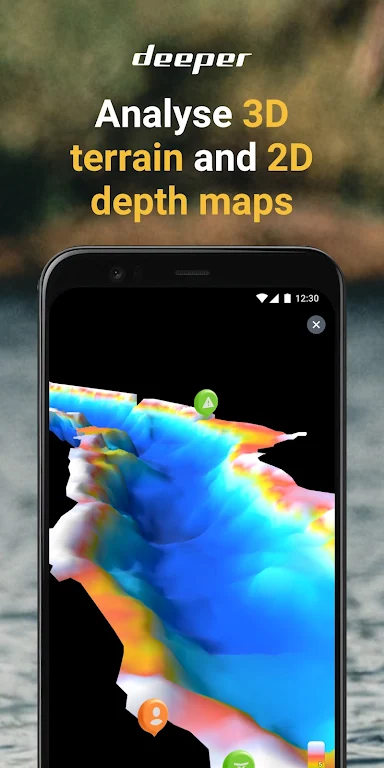 Schermata Fish Deeper - Fishing App 2