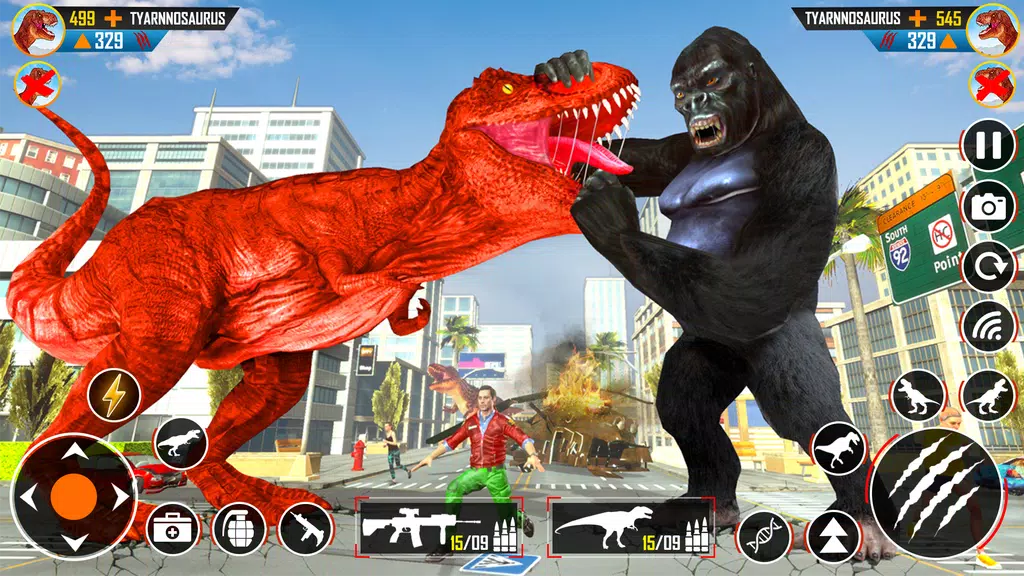 King Kong Gorilla City Attack Ảnh chụp màn hình 4