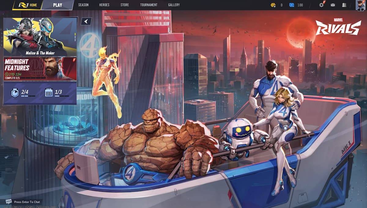 Todos os rivais da Marvel Rivals 1 Battle Pass Skins