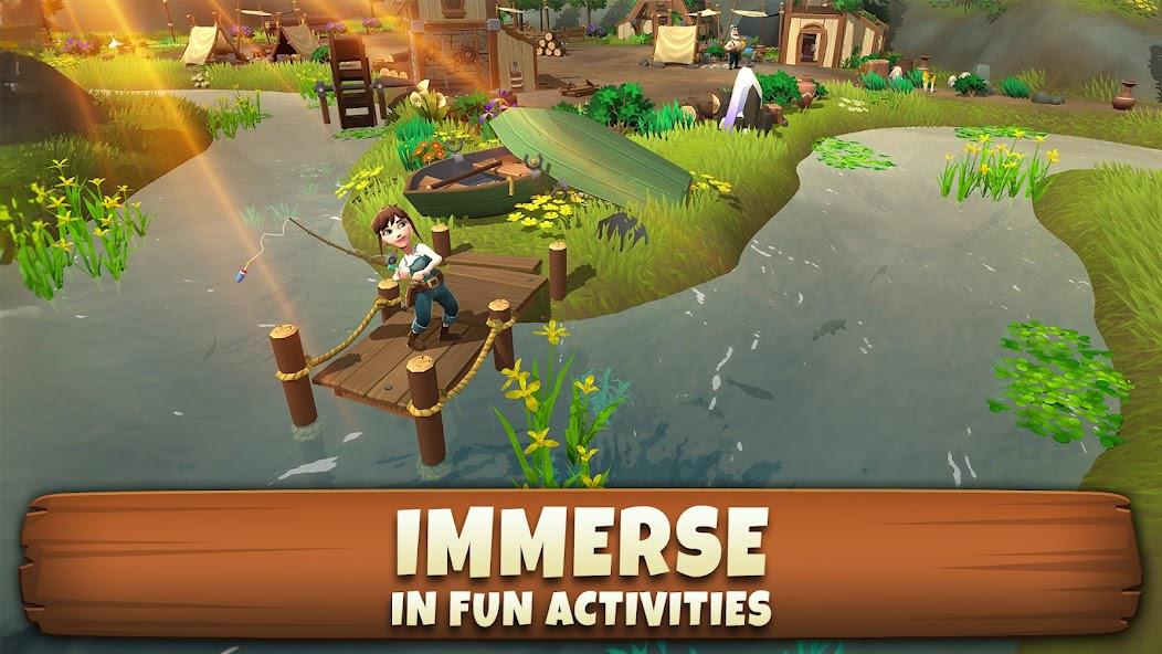 Sunrise Village: Farm Game Mod স্ক্রিনশট 4