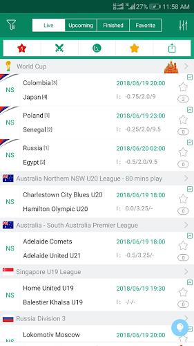 Soccer Predictions, Betting Tips and Live Scores Tangkapan skrin 4