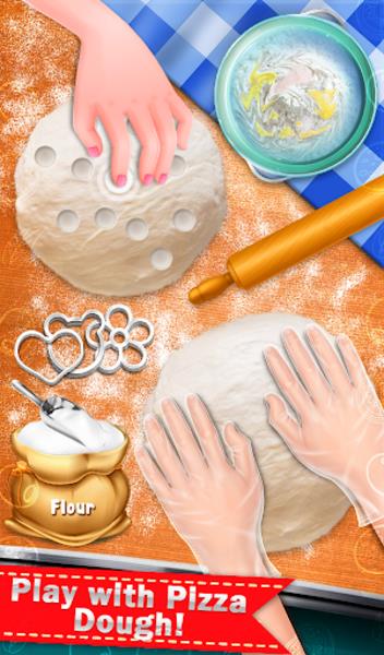 Shape Pizza Maker Cooking Game Ekran Görüntüsü 4