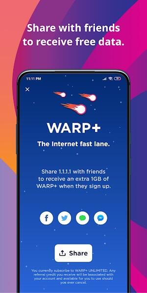 1.1.1.1 + WARP: Safer Internet 스크린샷 3