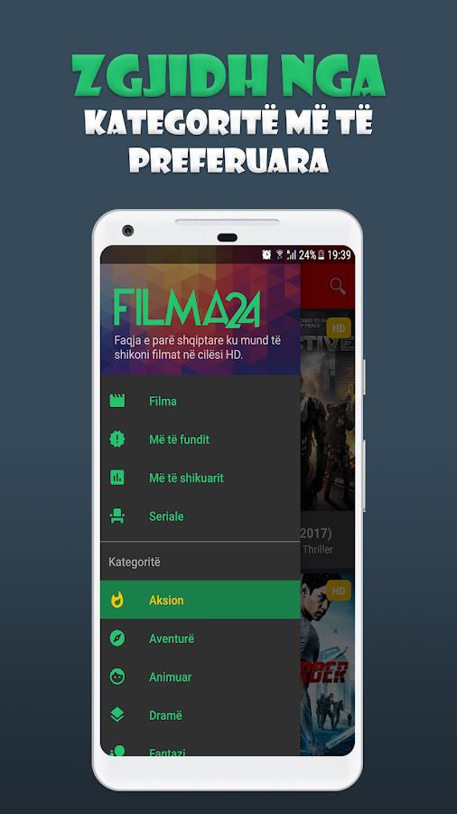 FILMA24 — Filma me titra shqip Capture d'écran 2