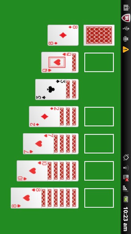 A - Solitaire card game Screenshot 1