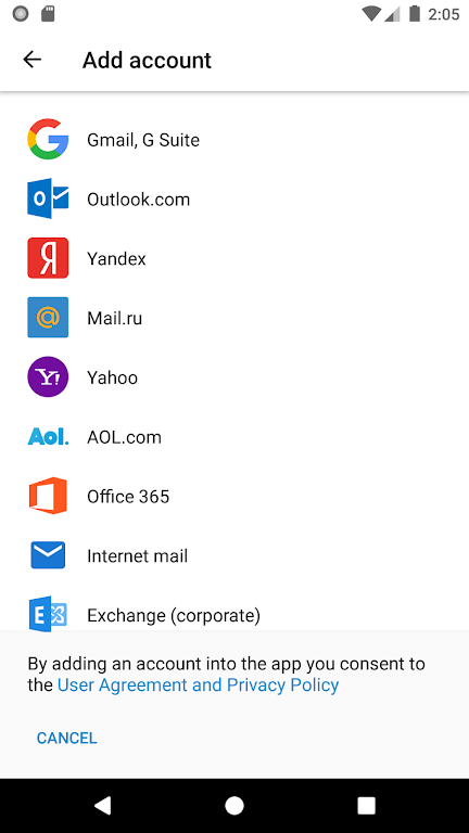 Sugar Mail email app應用截圖第1張